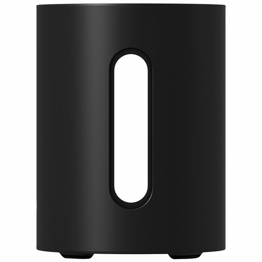Sonos Sub Mini Wireless Compact Subwoofer Black Deep Bass Smart Home Audio