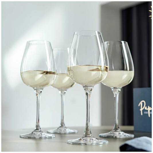 Villeroy & Boch Purismo Crystal Wine Glasses 12 Piece Set- Free Shipping