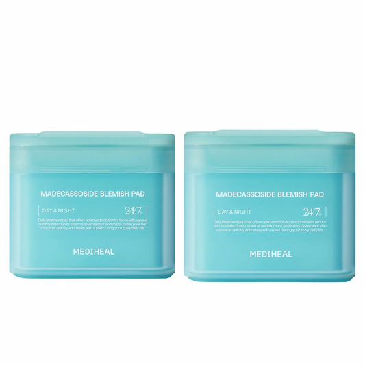 Mediheal Madecassoside Blemish Toner Pad 100 Pack + 100 Pack Refill