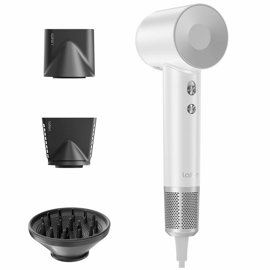 Laifen Swift Special Hair Dryer Pearl White Fast Dry Ionic Blow Dryer