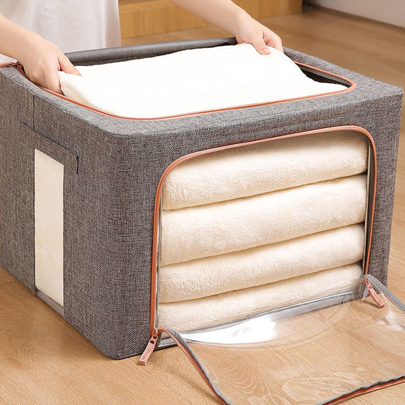 Large Capacity Foldable and Stackable Oxford Cloth Closet Organizer