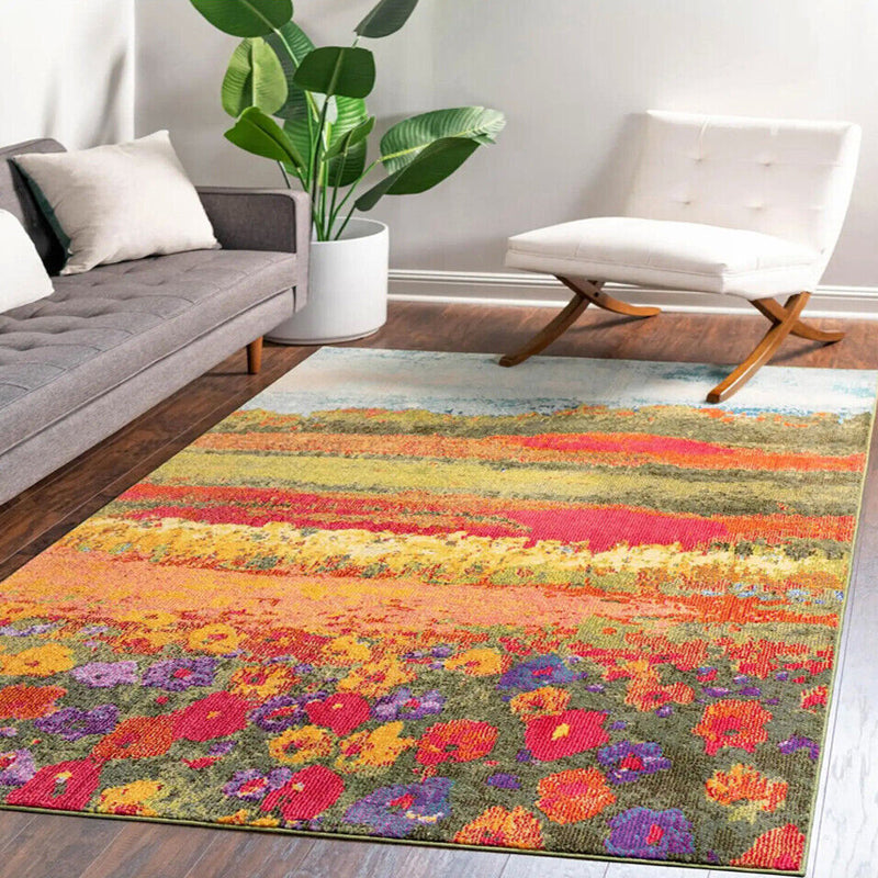 Modern Floor Carpet Rug Area Soft Bedroom Living Room Anti-Slip Mat