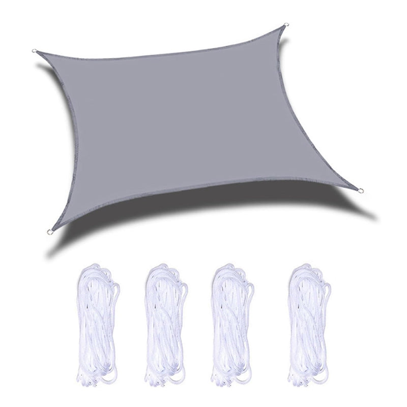 Summer UV Block Sun Shade Sail Cover for Patio Garden Sandbox