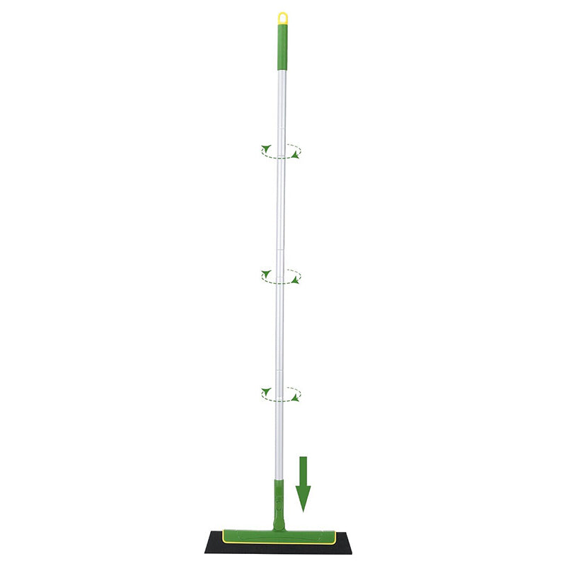 Long Handle Floor Squeegee Broom Foam Squeegee for Shower Bathroom