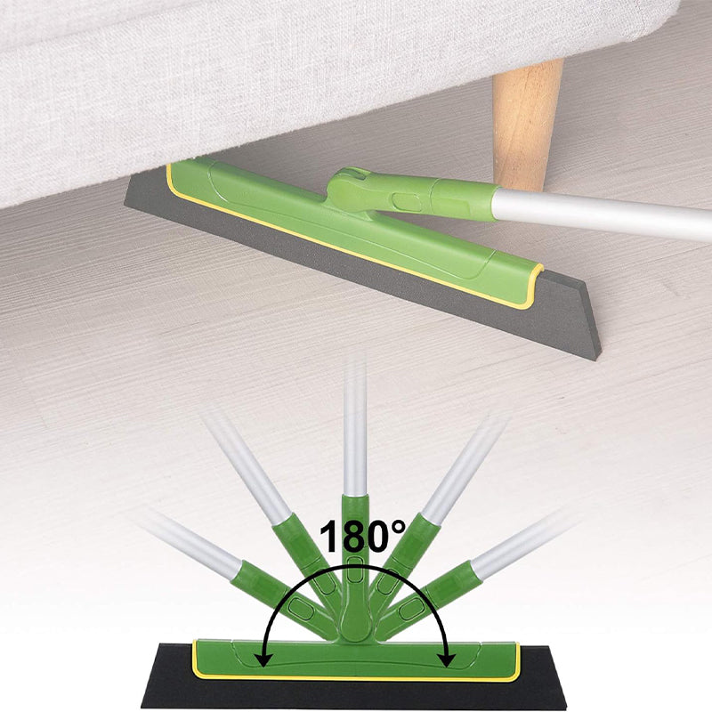 Long Handle Floor Squeegee Broom Foam Squeegee for Shower Bathroom