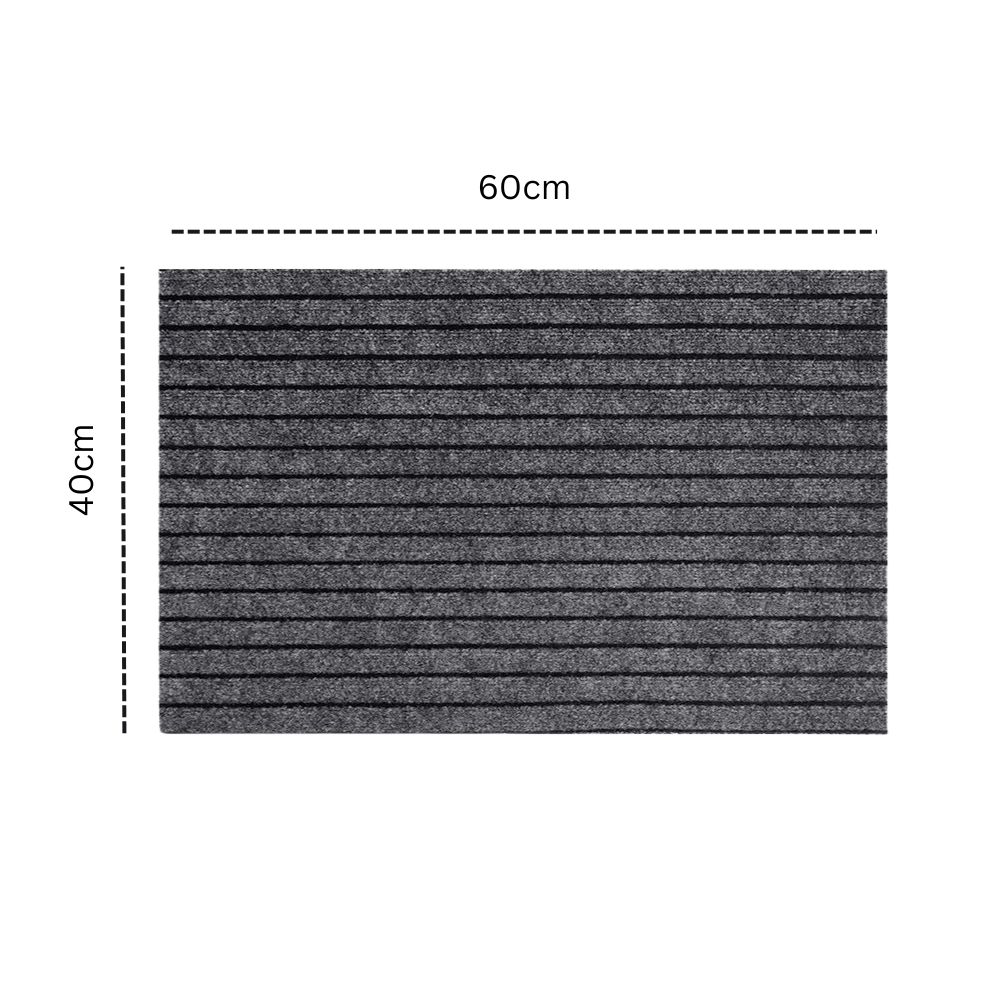 Modern Minimalist Square Floor Mat Durable Non Slip Indoor Outdoor Use