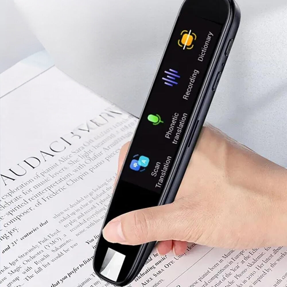 Intelligent Scanning Translator Pen Scanning and Reading Pen