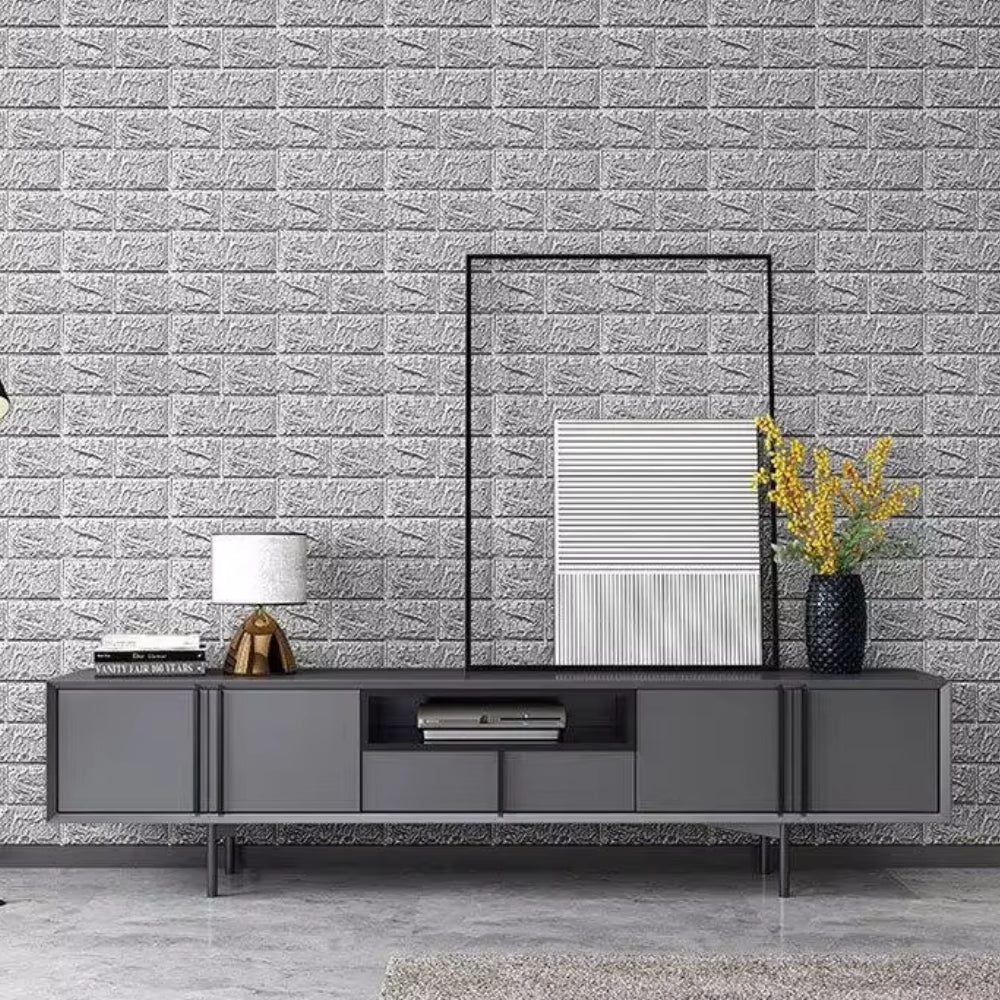 3D Wallpaper Decoration Self Adhesive Foam Brick Wallpaper