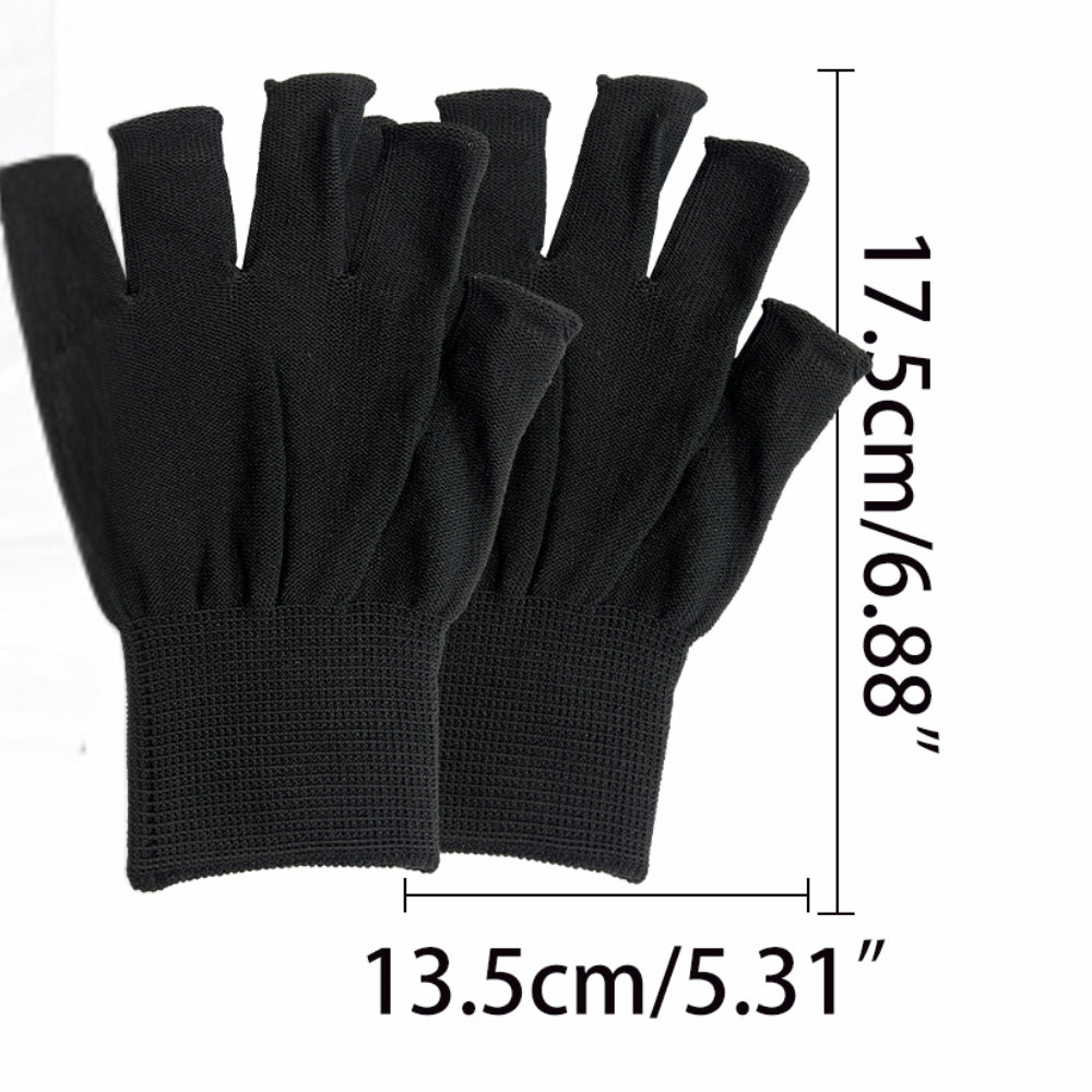 Anti UV Gloves UV Shield Gloves for Gel Manicure