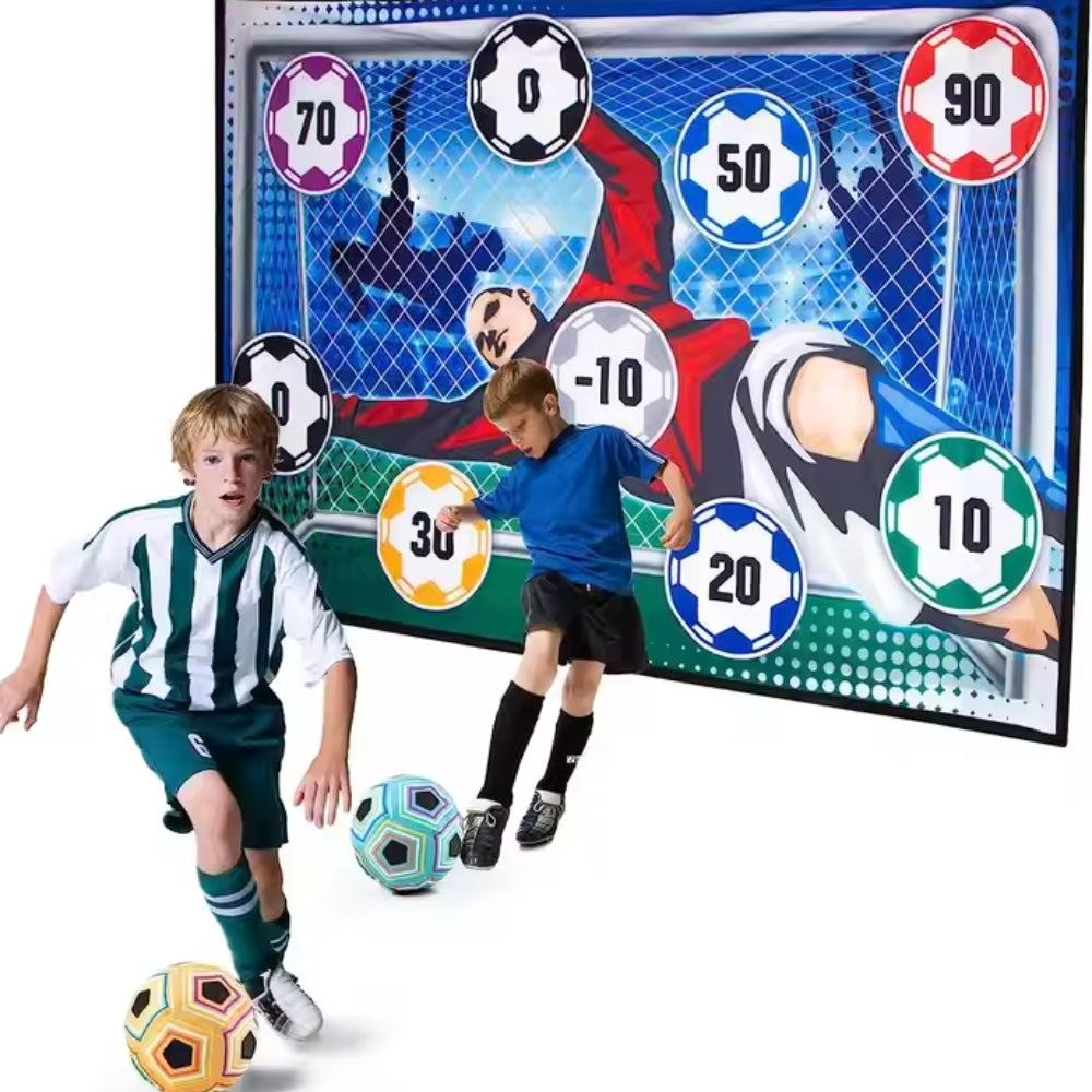 Soccer Game Mat Set Multiplayer Competitive Soccer Training