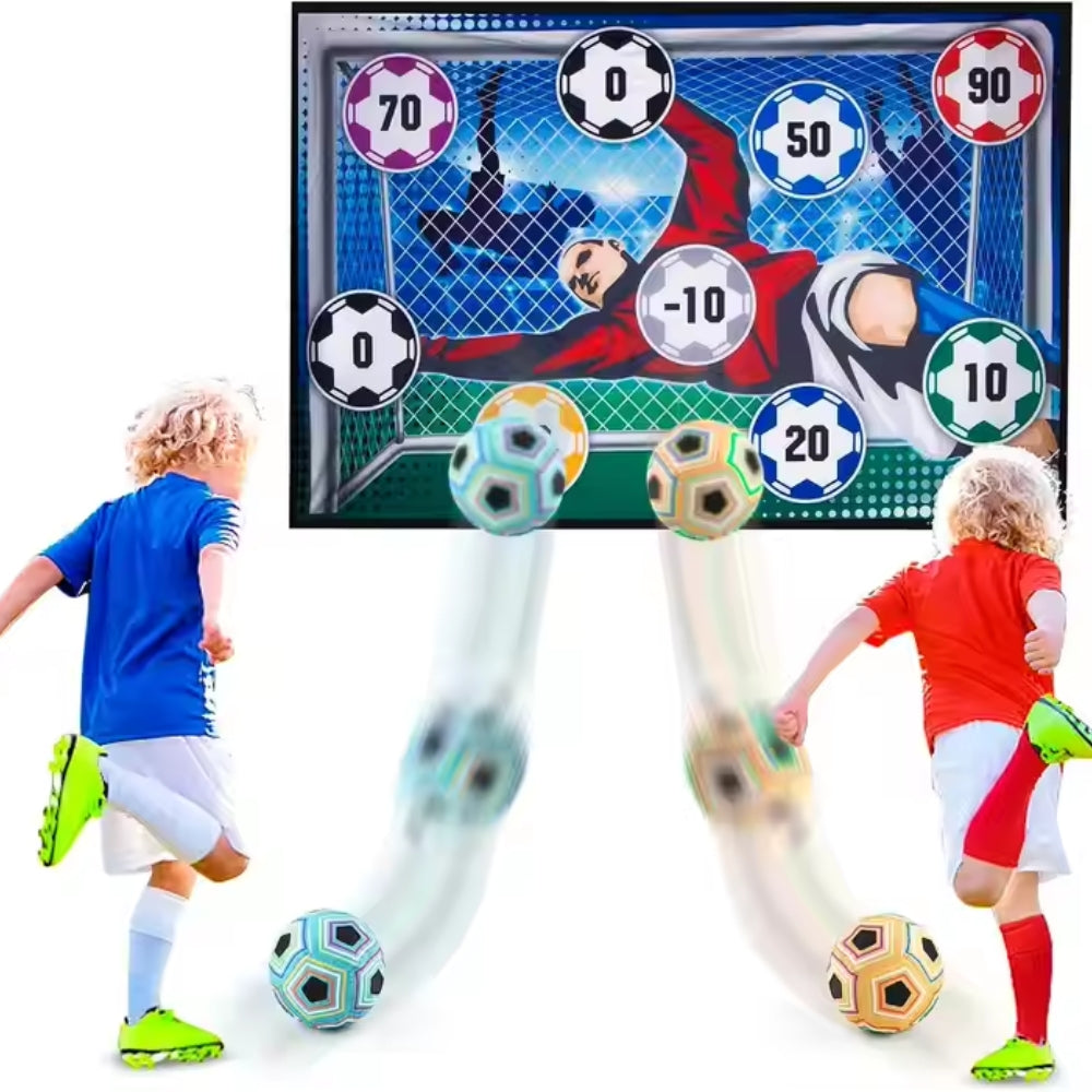 Soccer Game Mat Set Multiplayer Competitive Soccer Training