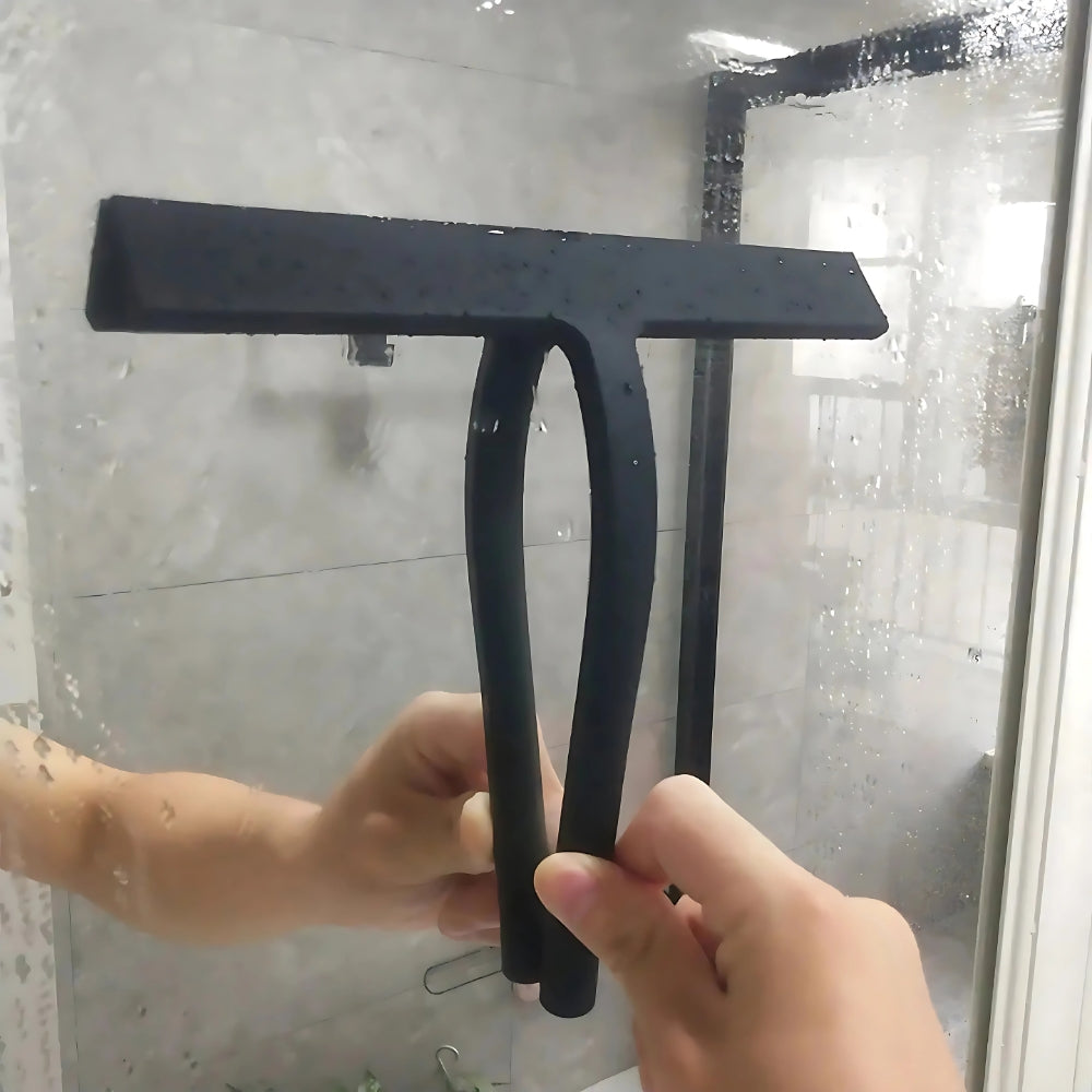 Shower Squeegee Glass Clean Scraper with Handle