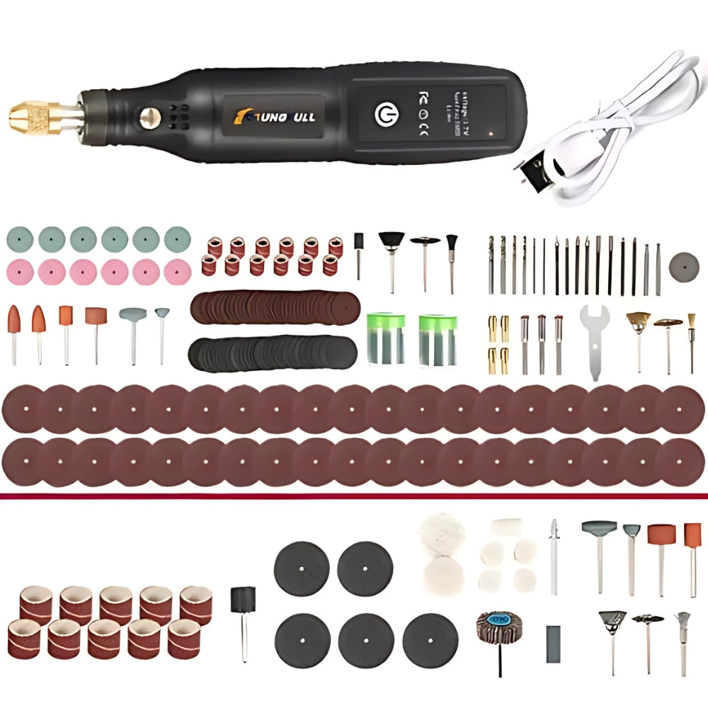 Cordless USB Rotary Tool Mini Electric Drill Rechargeable Engraving and Polishing Machine