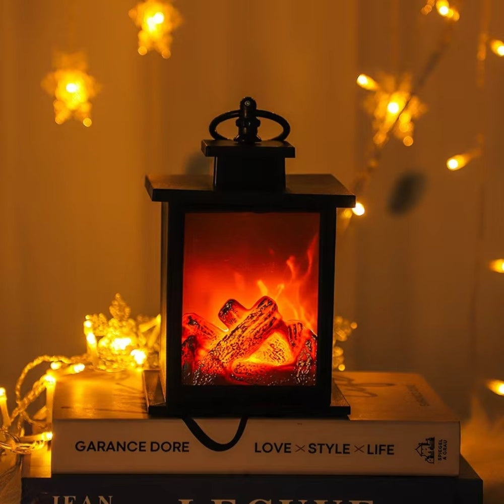 LED Fireplace Lamp Decorative Flame Light