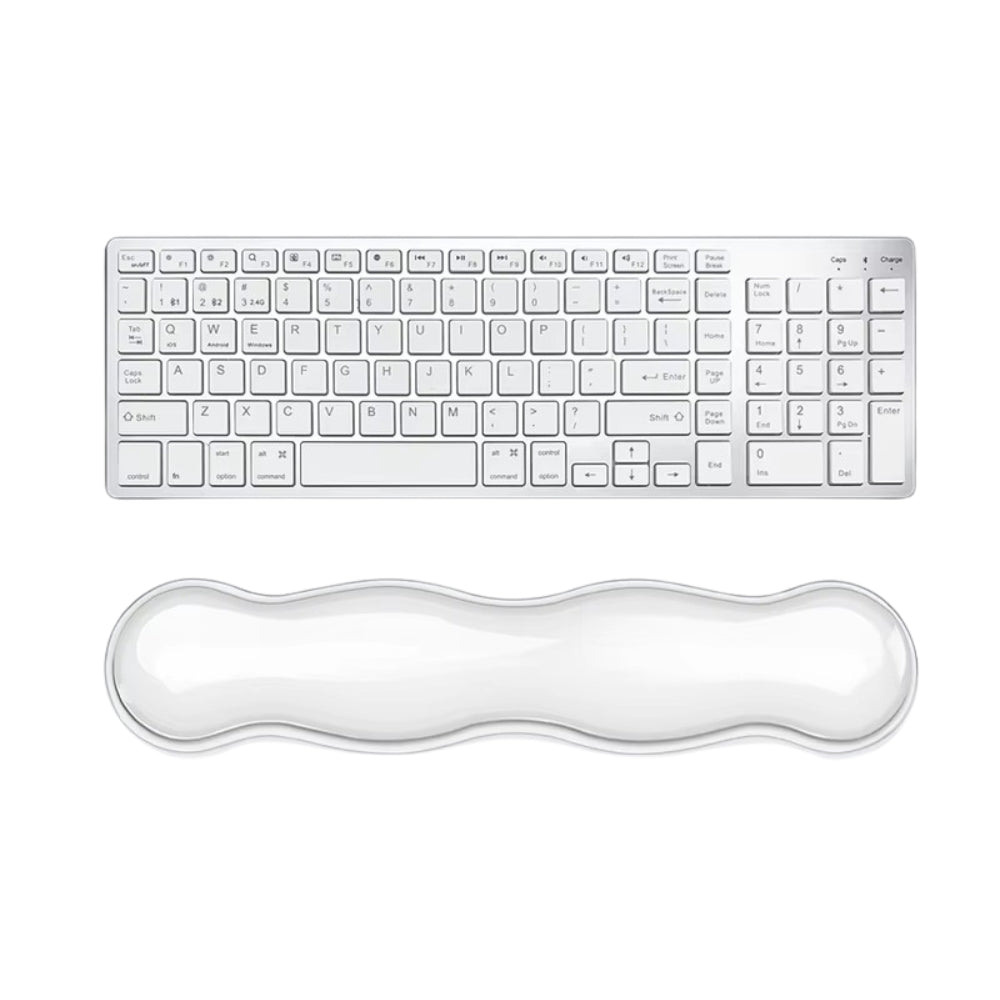 Mouse Pad with Wrist Rest and Anti-Slip Keyboard Rest for Office and Gaming