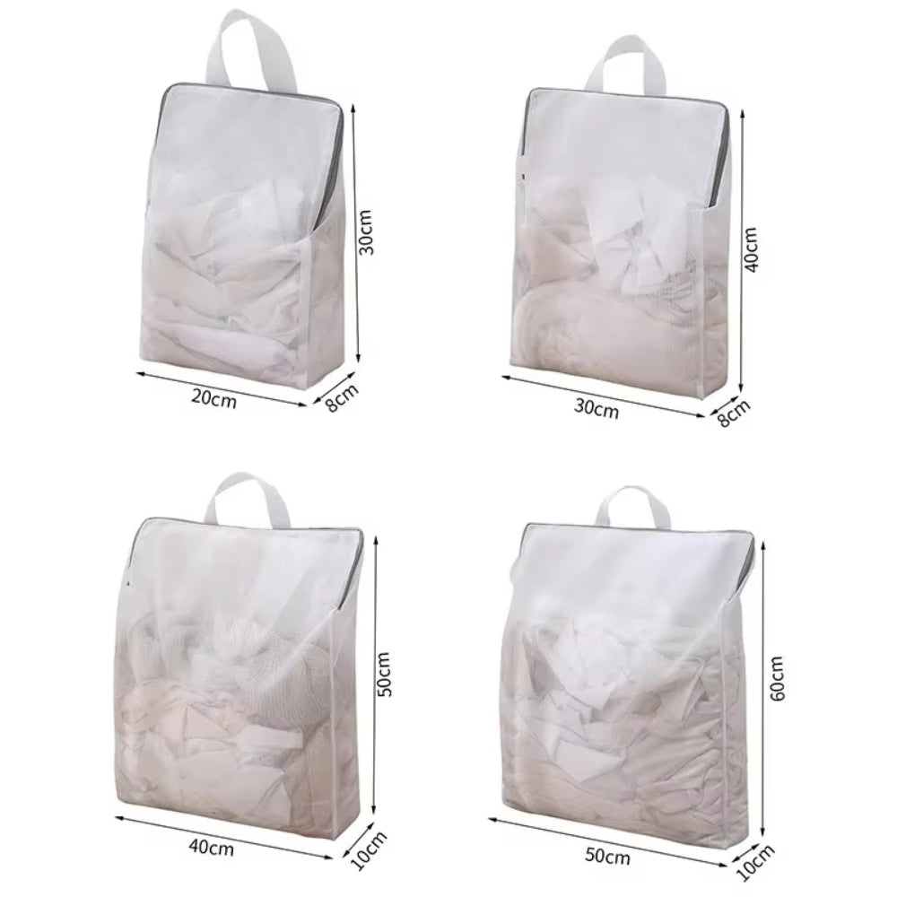 Reusable Mesh Laundry Bag for Washing Delicates and Clothing Care