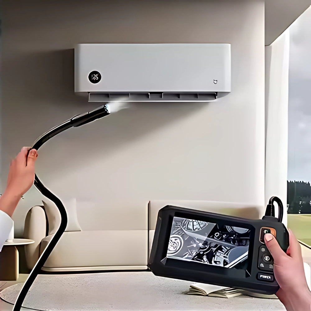 Industrial Endoscope Camera with HD Screen and Waterproof Inspection Probe