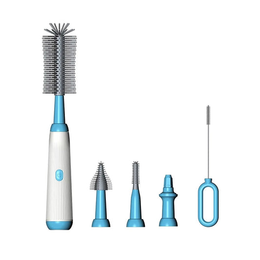 Multipurpose Silicone Cordless Infants Baby Bottle Brushes