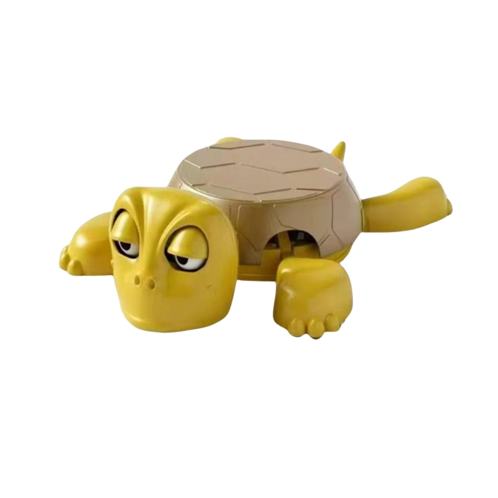 Quirky Panicked Turtle Ornament Cup Pad Mug Holder With Funny Expression