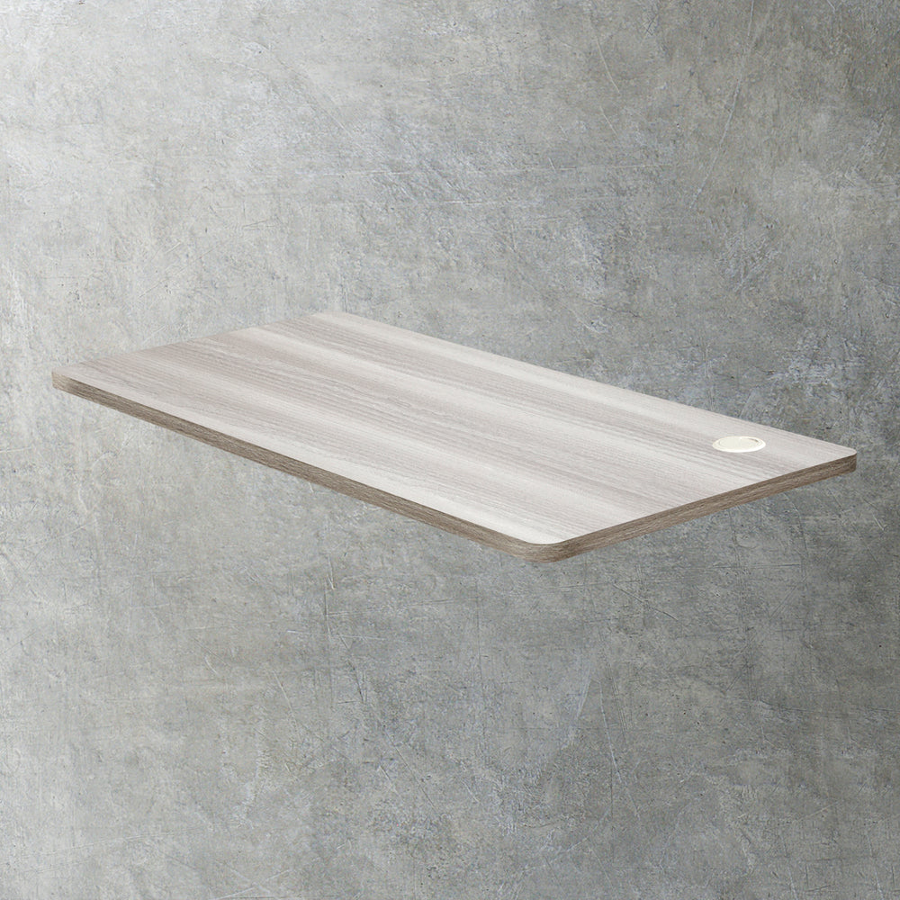 Adjustable Electric Standing Desk Top Grey Oak