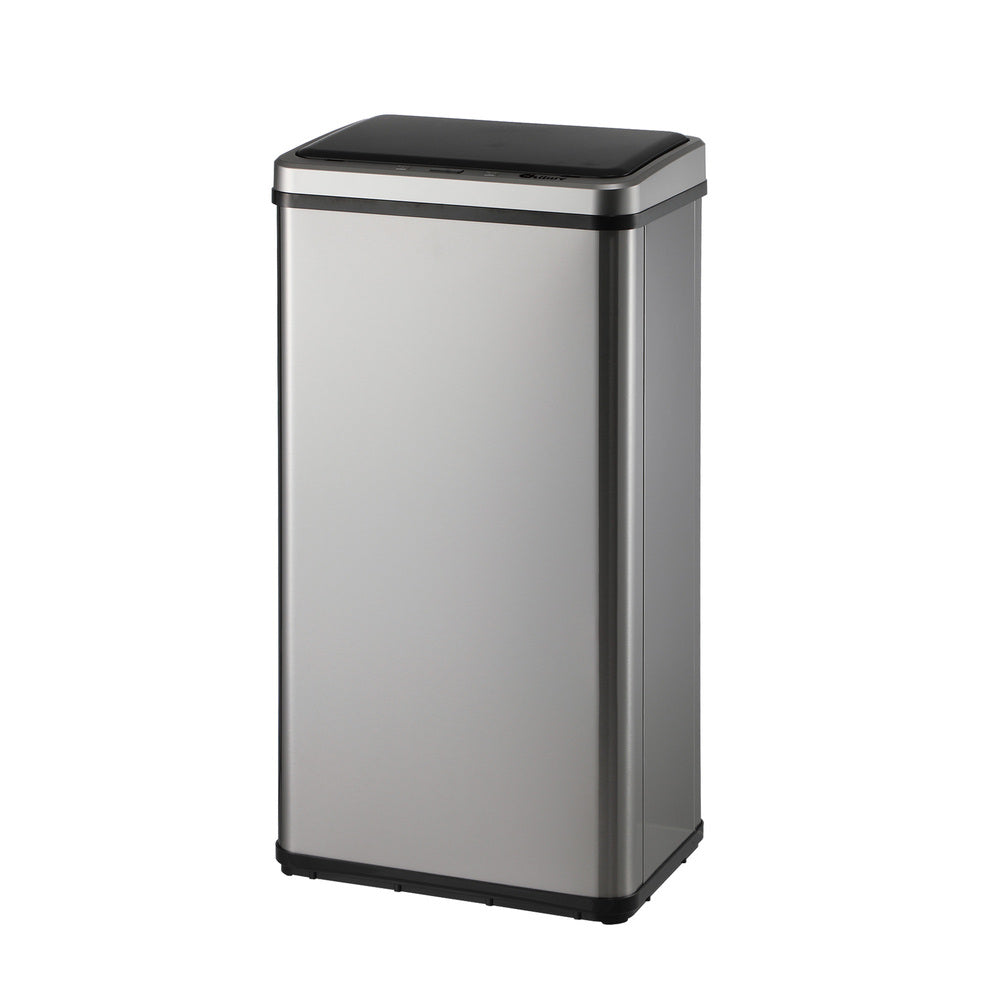 Silver 50L Automatic Motion Sensor Rubbish Trash Bin