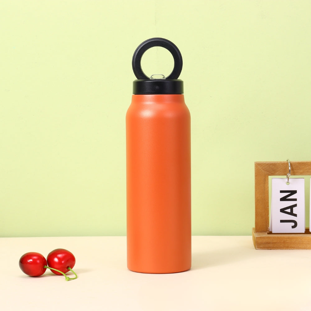 Magnetic Phone Holder Insulated Water Bottle