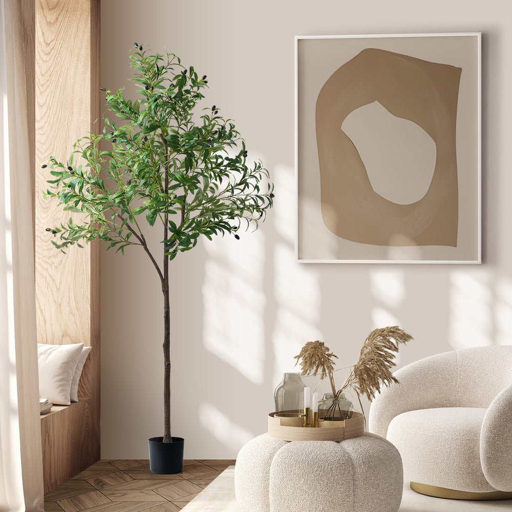 180cm Lifelike Artificial Olive Tree Faux Potted Plant
