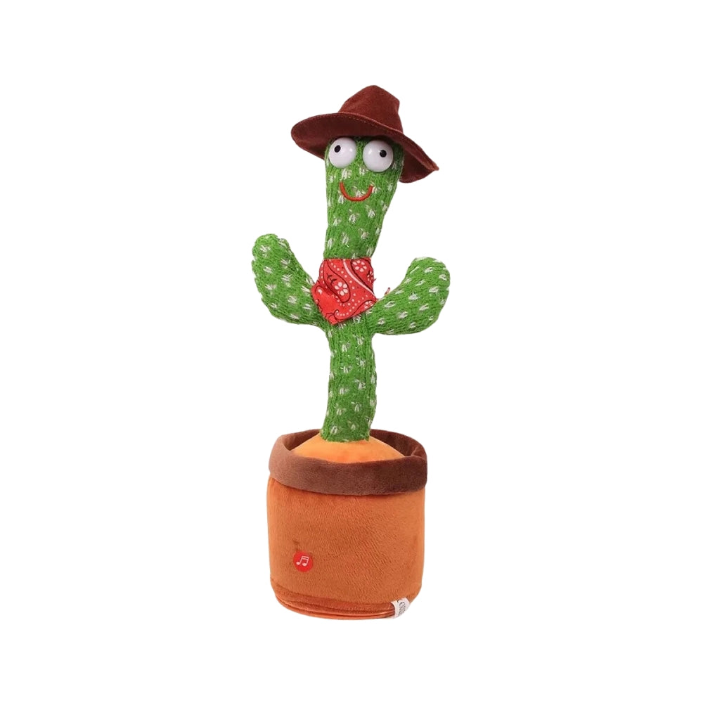 Rechargeable Dancer Cactus Glowing Dancing Electronic Plush Toy