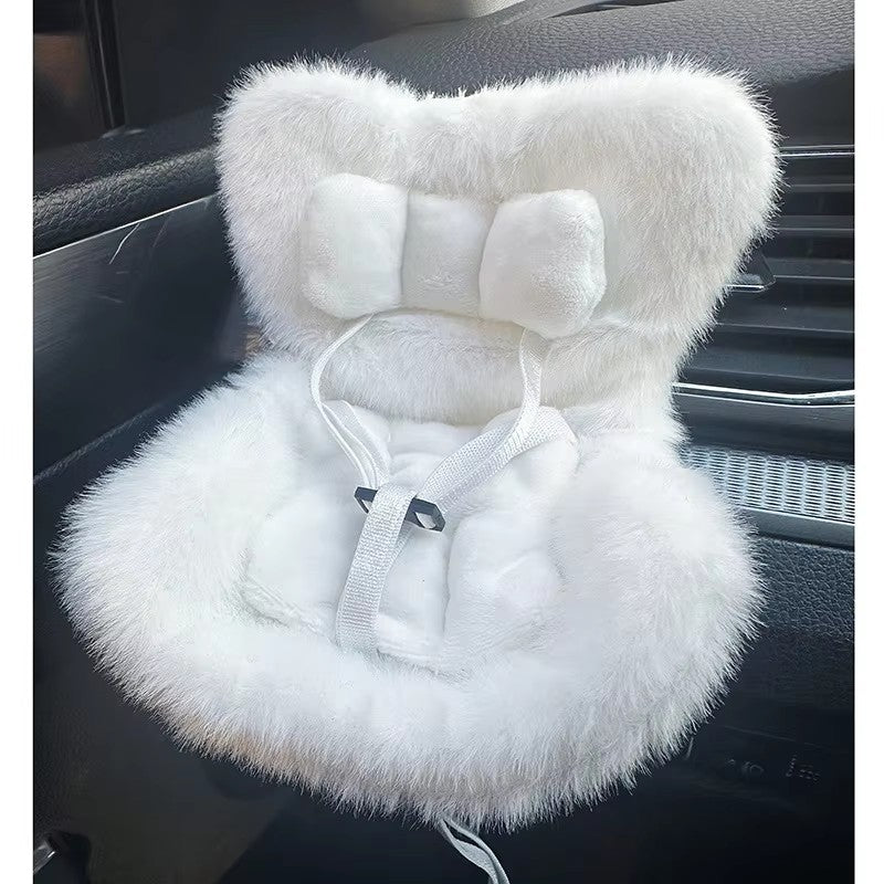 Car Interior Styling Cartoon Doll Safety Seat Chair Model
