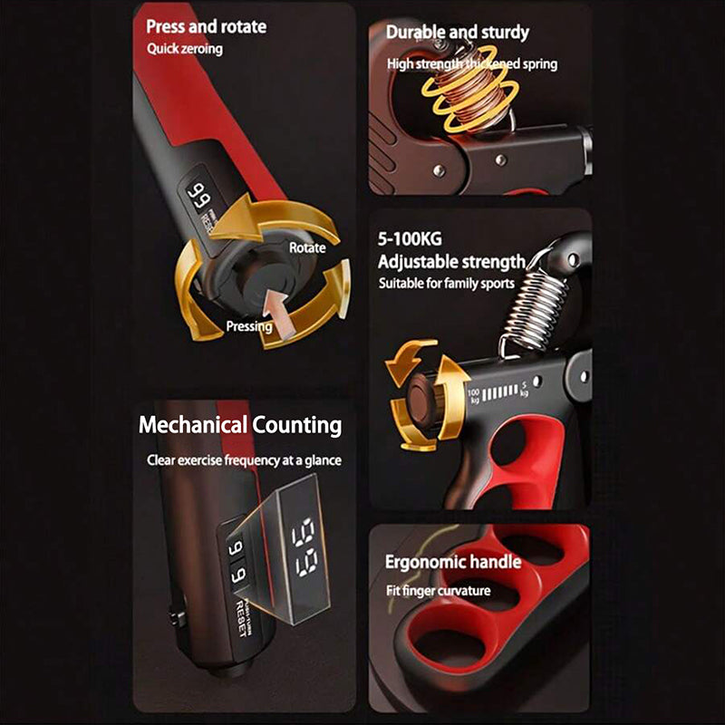 Gym Wrist Expander Hand Strengthener