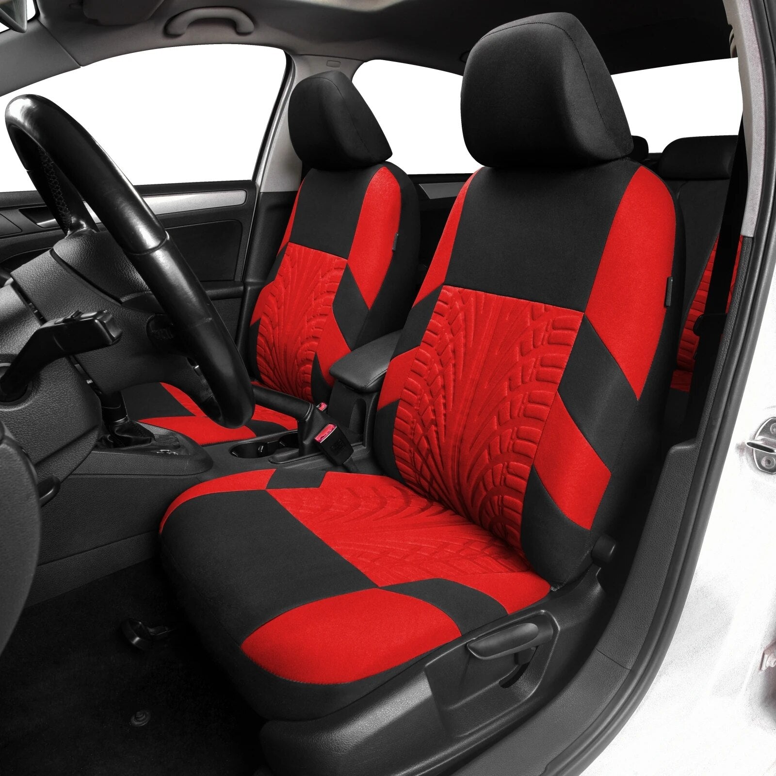 Car Universal Cloth Front Split Rear Bench Interior Covers