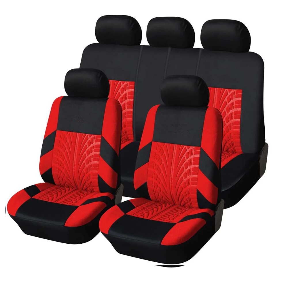Car Universal Cloth Front Split Rear Bench Interior Covers