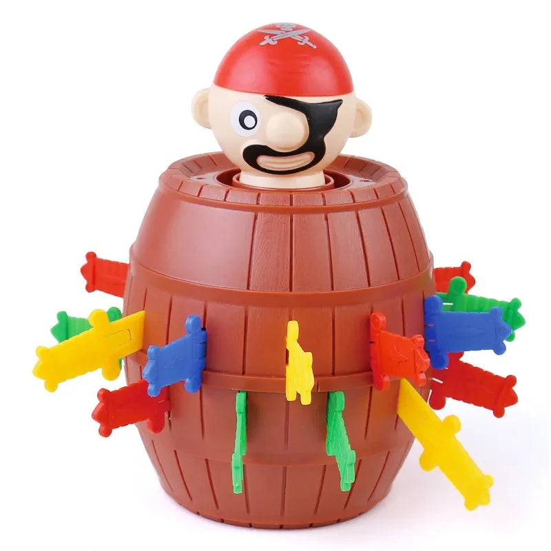 Fun Pirate Barrel Toy Sword Jump Pirate Game Board Interactive Toy