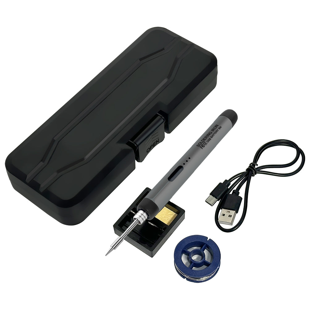 USB Soldering Iron Temperature Adjustable Mini Soldering Iron Set