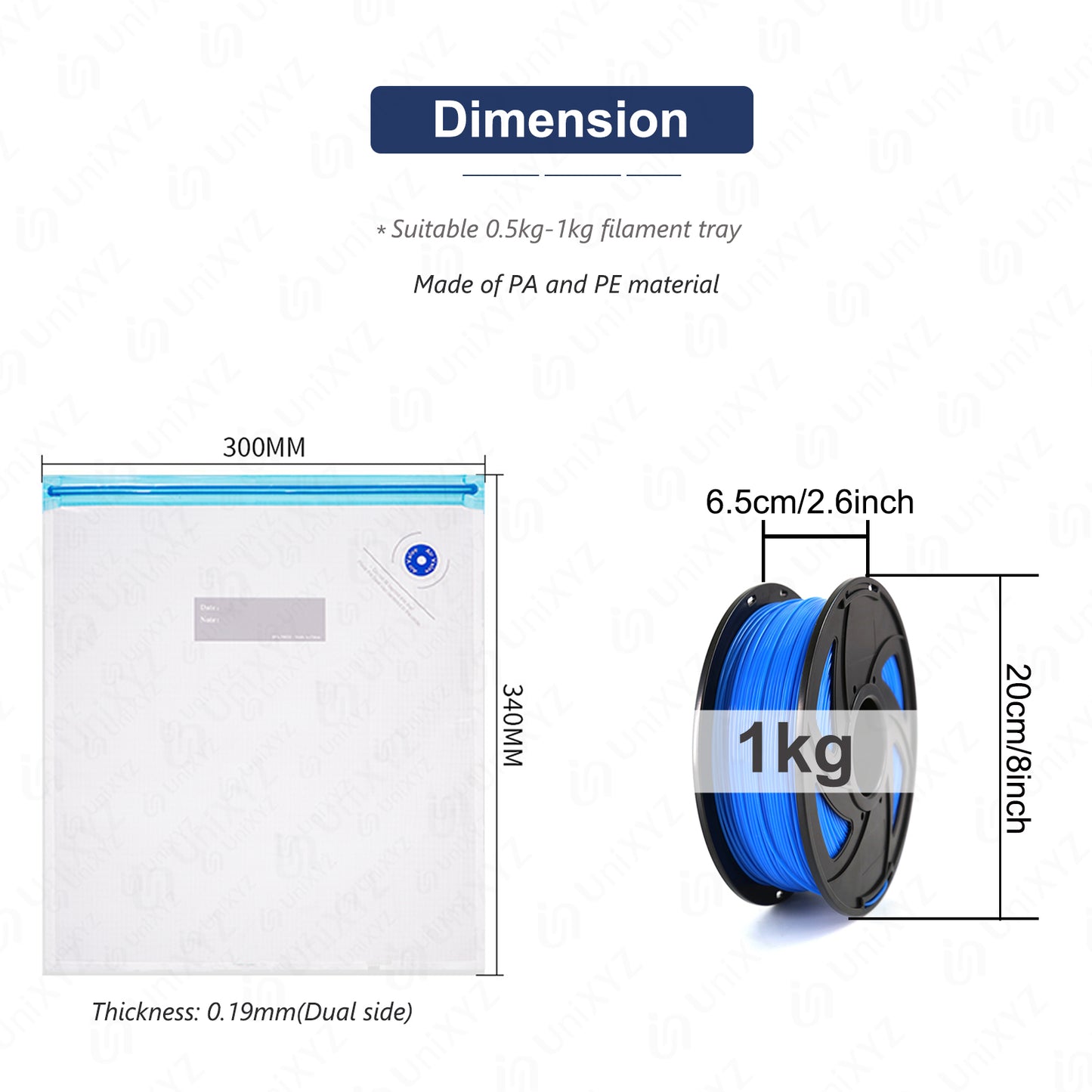 Humidity Resistant Sealing Vacuum Bag Dryer Bags
