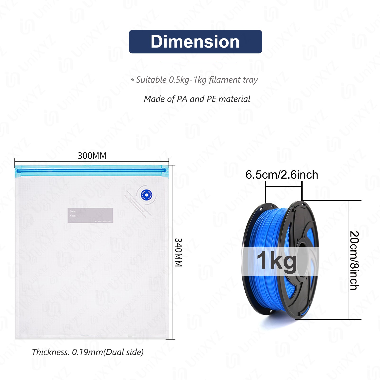 Humidity Resistant Sealing Vacuum Bag Dryer Bags