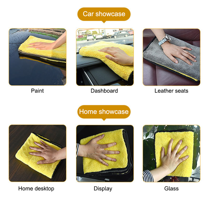 Microfiber Towel Detailing Cleaning Cloth Car Wash Drying Towel
