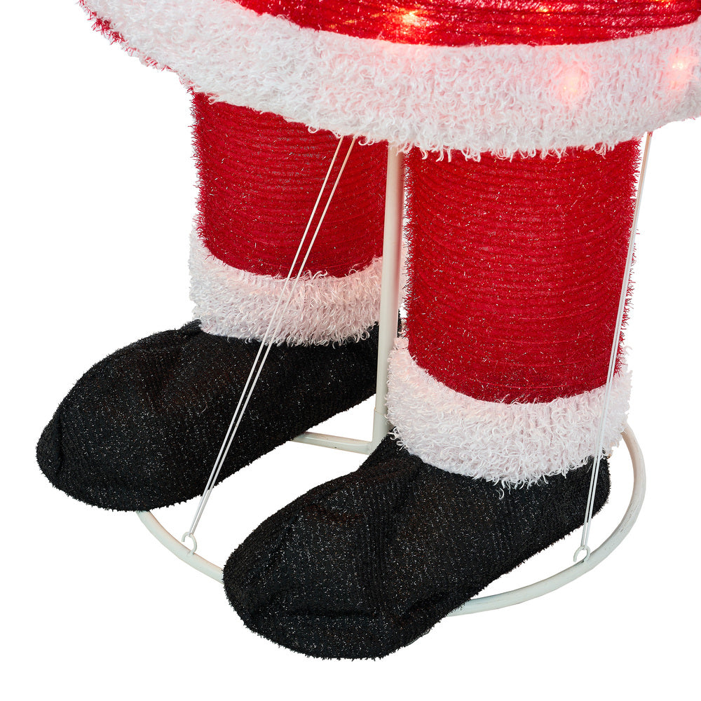 3D LED Christmas Santa Claus Light Festive Display