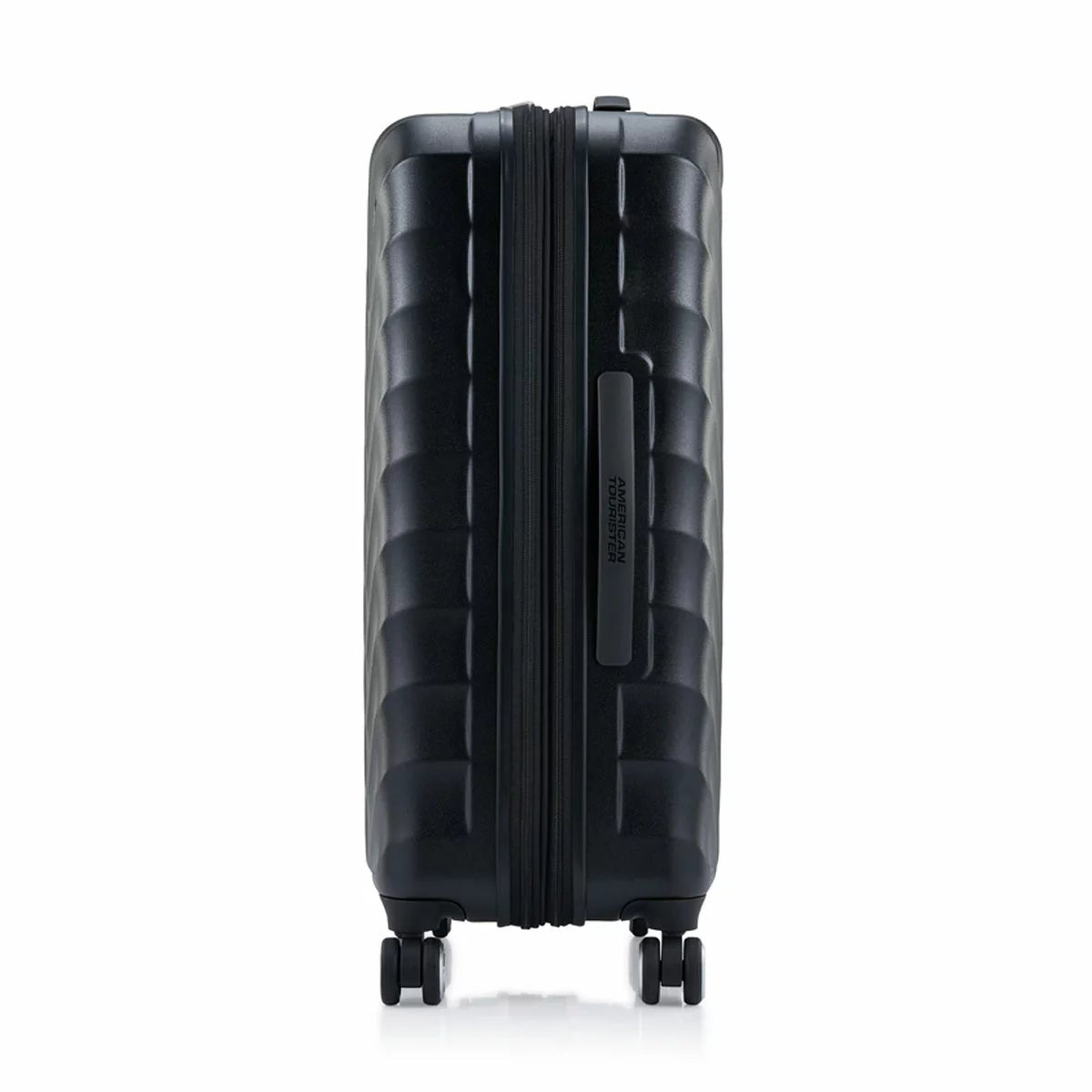 American Tourister Concentrix 3 Piece Expandable Luggage Set Black Spinner