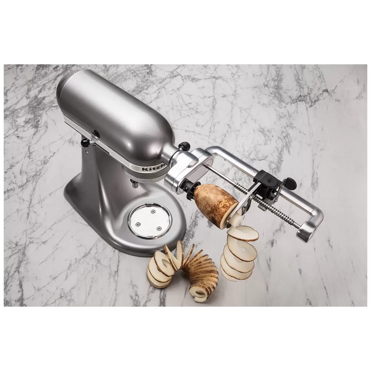 KitchenAid 7 Blade Spiraliser Plus With Peel Core And Slice Attachment Free Shipping