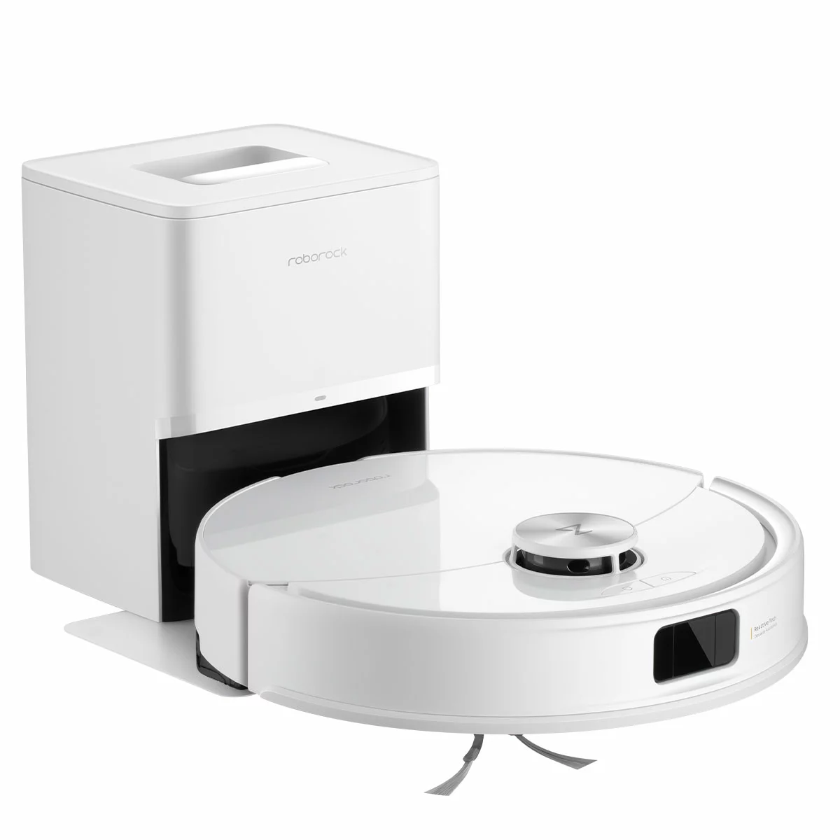 Roborock Q10V+ Vacuum Mop Robot 10000Pa Suction Auto Emptying Dock White