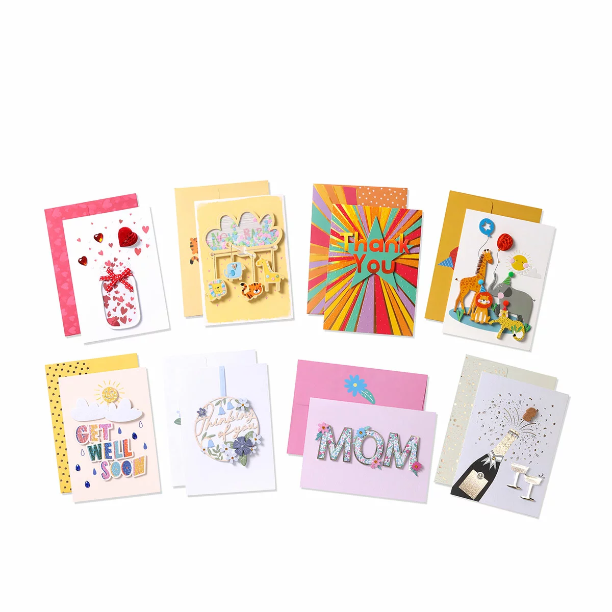 Design Studio All Occasion Handcrafted Premium Quality Cards 40 Pack
