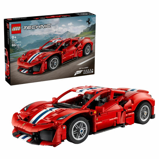 LEGO Technic Ferrari 488 Pista Car 42235 2026 Building Set Supercar Model 9+
