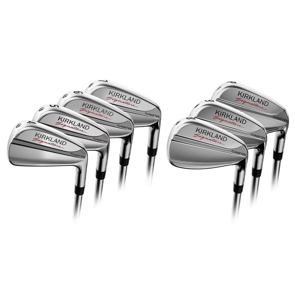 Kirkland Signature Players Distance Iron Set RH Regular Steel Shaft 7 Clubs