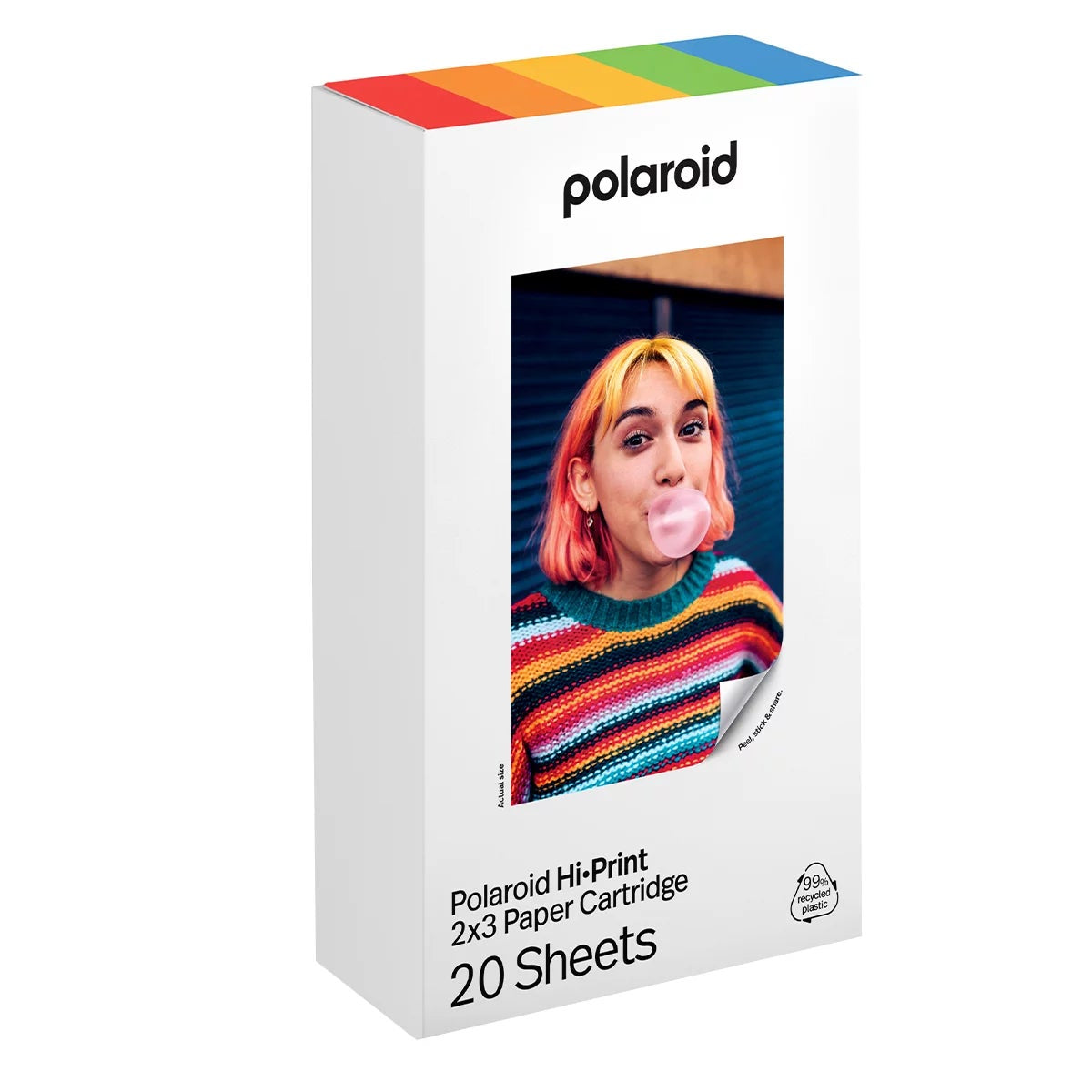 Polaroid Hi-Print Gen 2 2x3 Photo Paper 20 Sheets 2 Cartridges