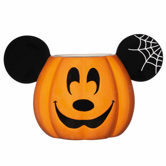Disney Halloween Treat Bowl Ceramic Mickey Jack Stitch Candy Bowl