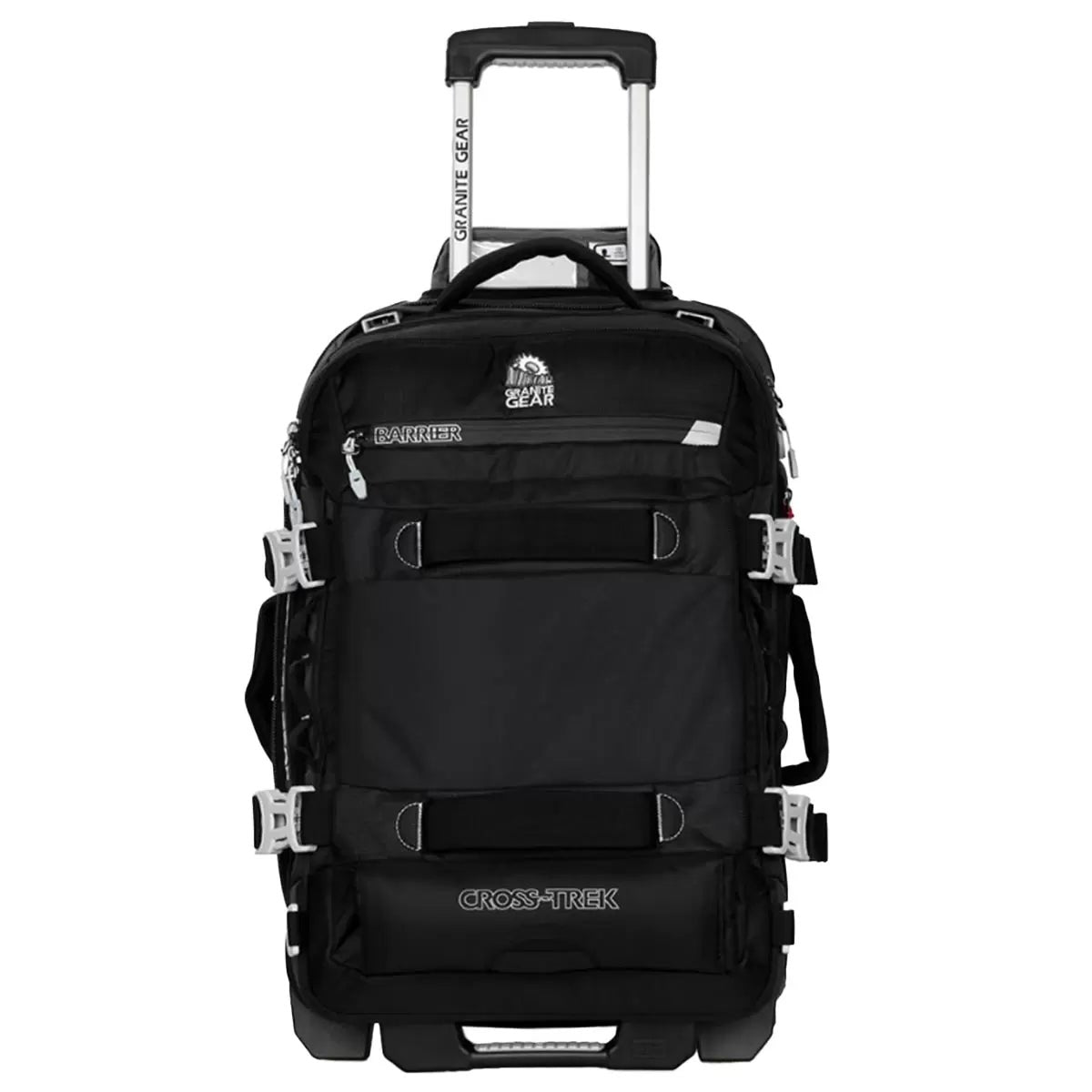 Granite Gear 53L Wheeled Carry On Duffle Bag Black Rolling Travel Luggage