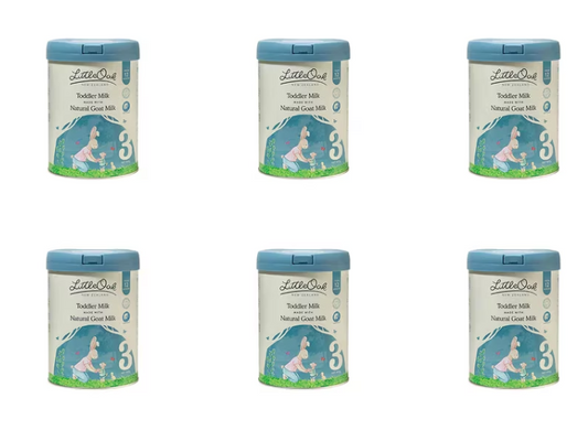 LittleOak Natural Goat Milk Follow-On Formula Stage 3 Toddler Milk 6 x 800g