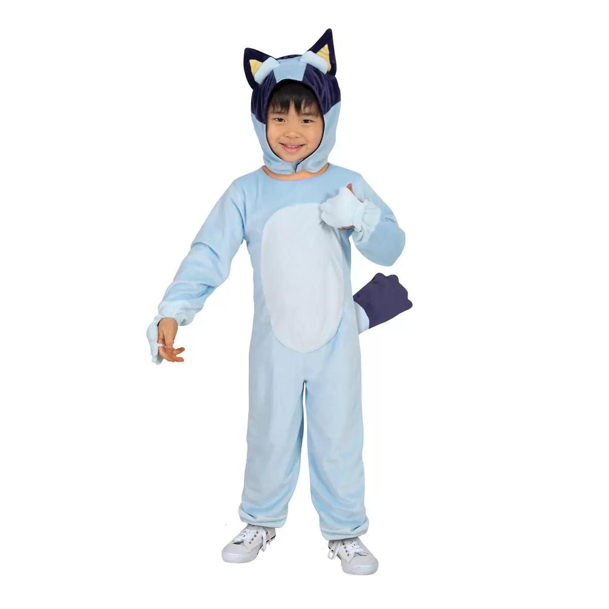 Bluey Costume Girls 3-5 Years Premium Jumpsuit Dress Up Official Licensed Rubies