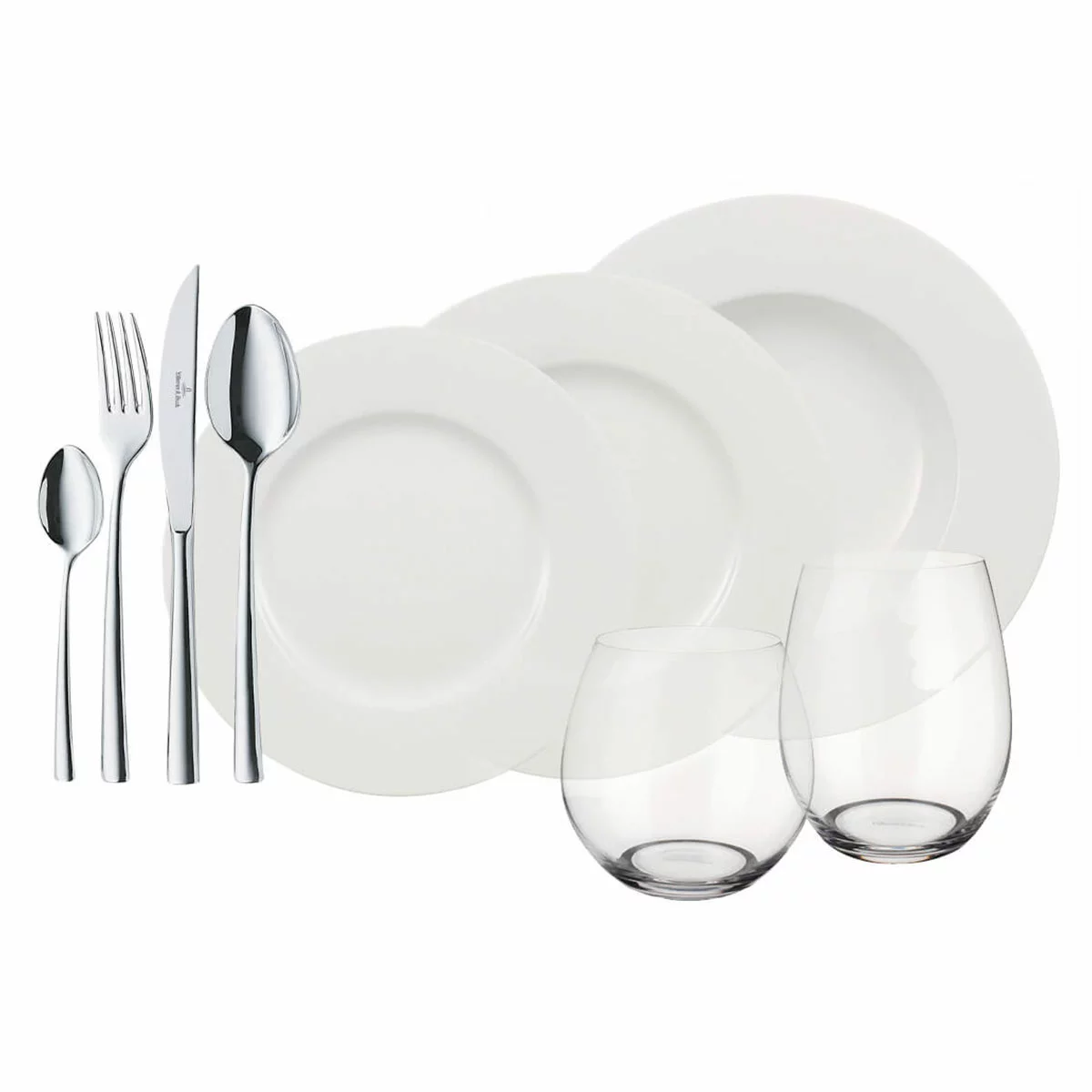 Villeroy & Boch Wonderful World Dinnerware 36 Piece Set White